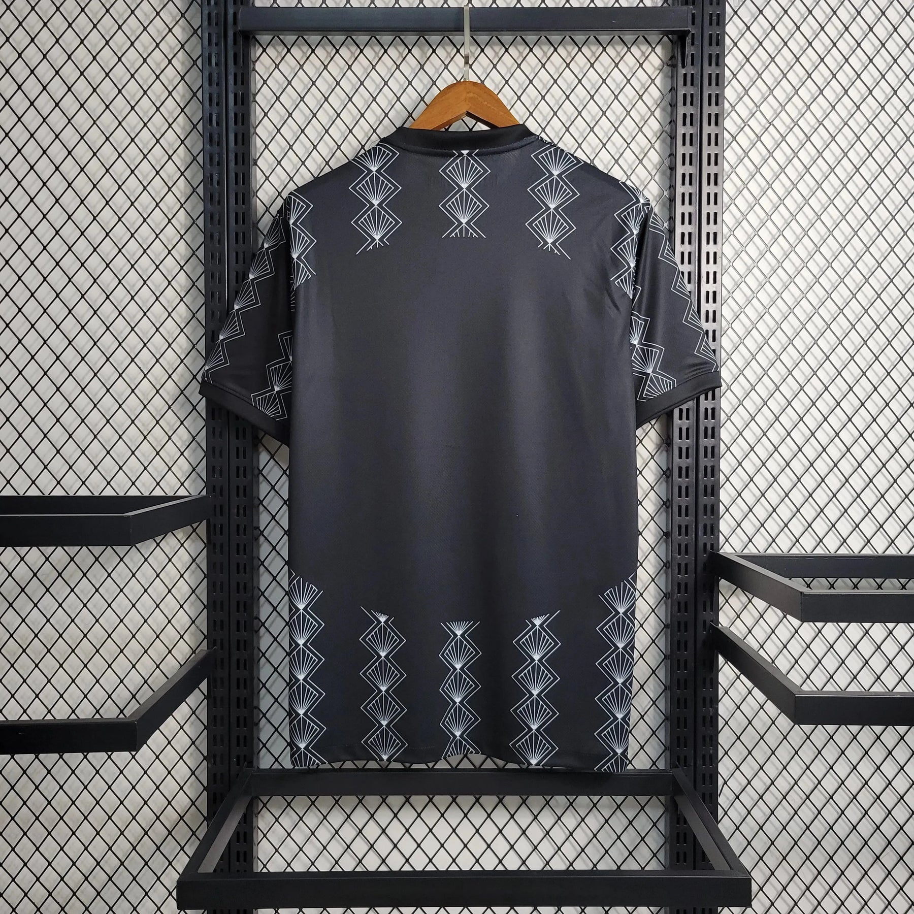 Camisa Timão Treino 23/24 - Torcedor Masculina Preta - Netmantos