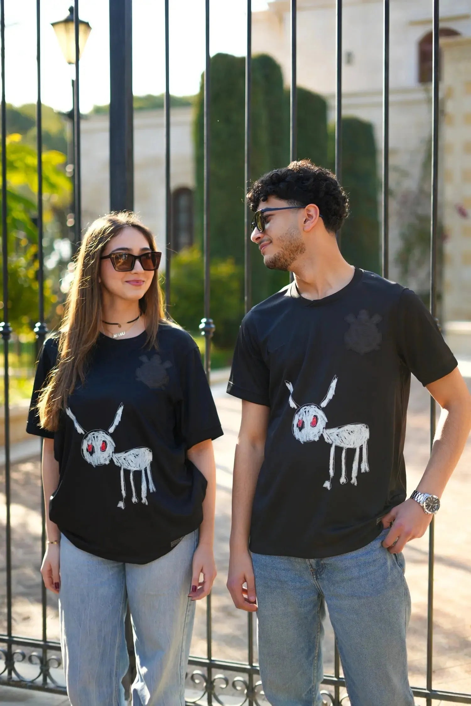 Camisa Timão X Drake 24/25 - Torcedor Masculina Preta - Netmantos