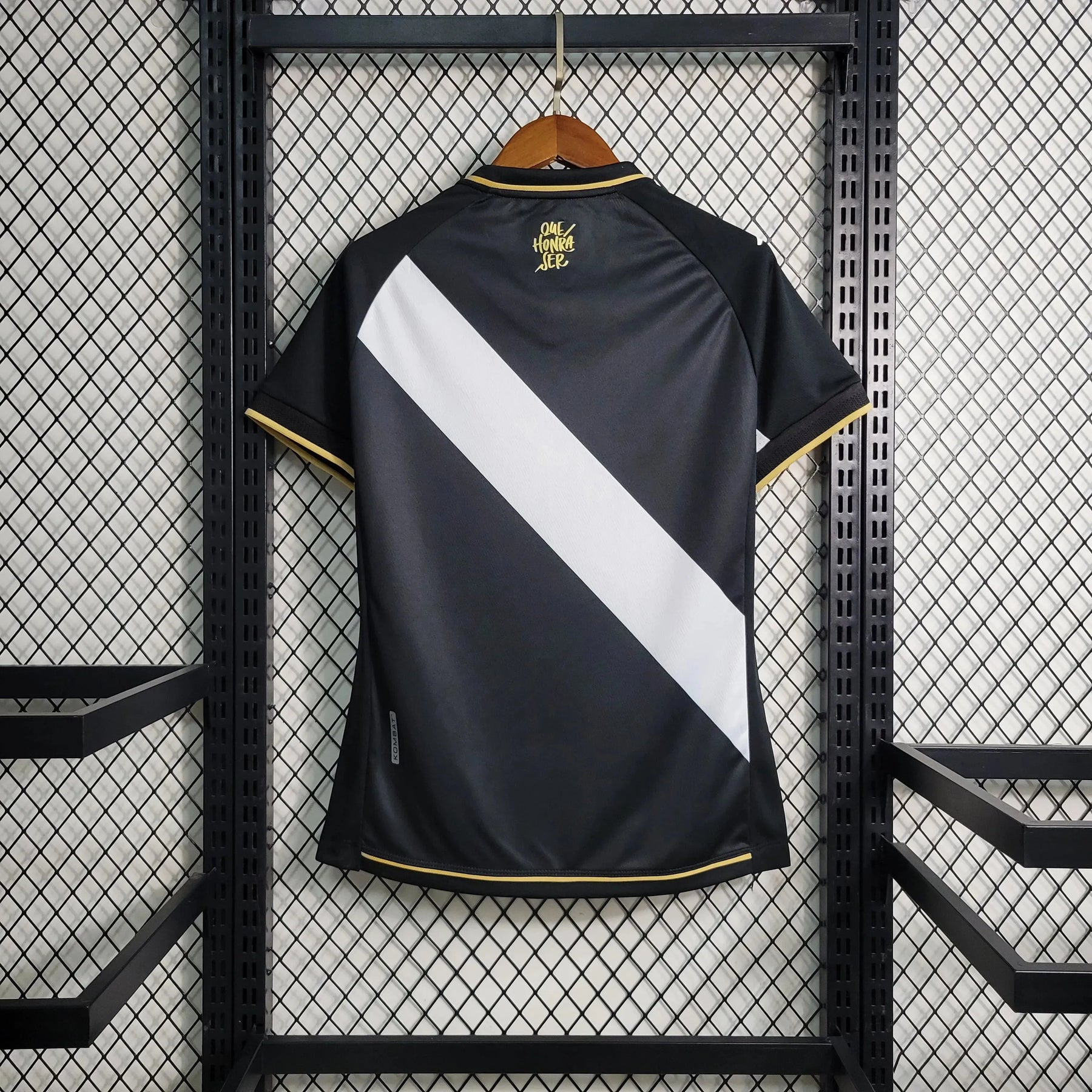 Camisa Vasco Home 23/24 - Torcedor Feminina Preta - Netmantos