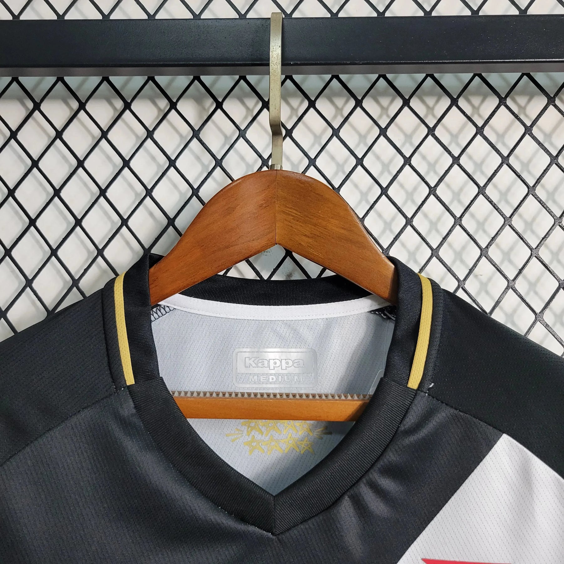 Camisa Vasco Home 23/24 - Torcedor Feminina Preta - Netmantos