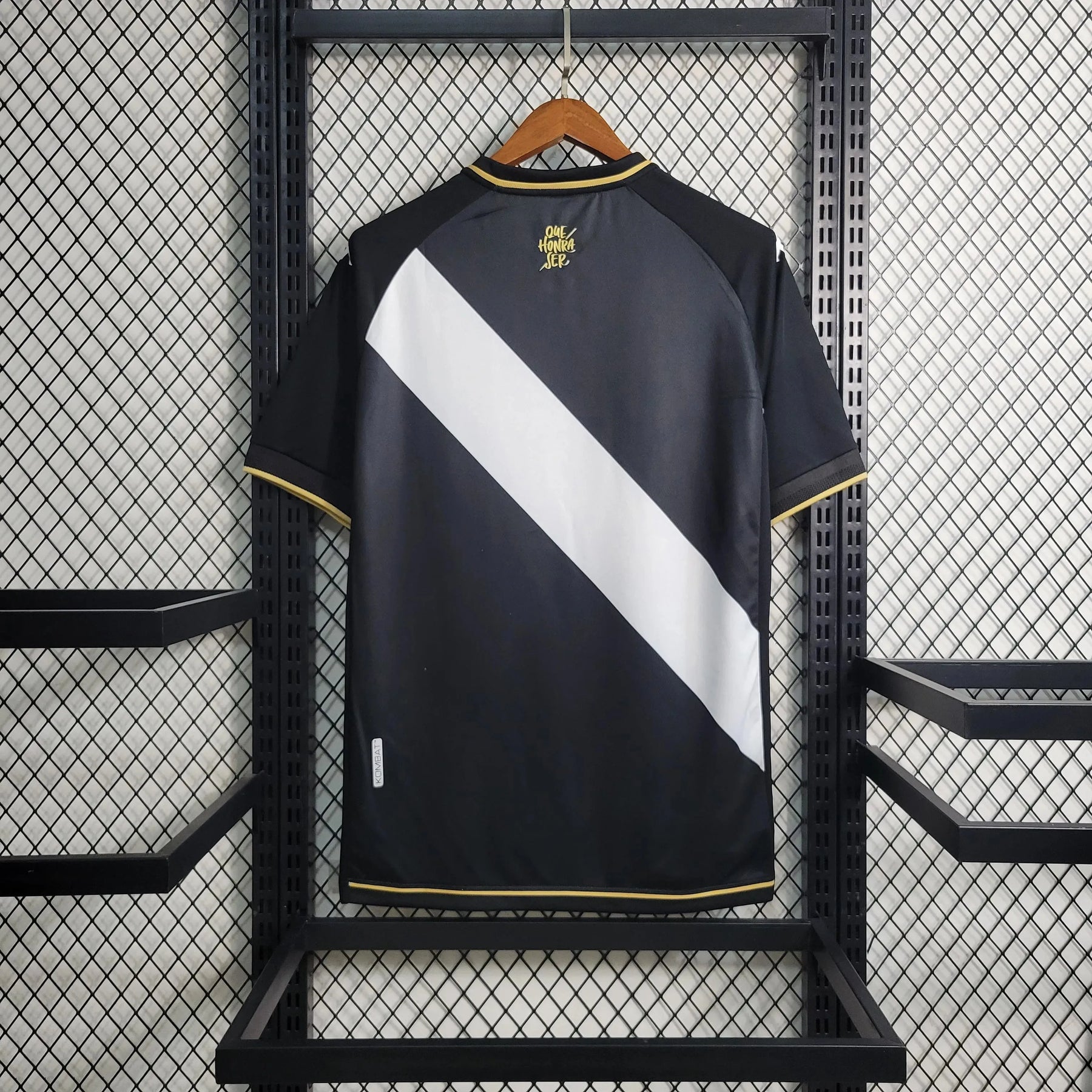 Camisa Vasco Home 23/24 - Torcedor Masculina Preta - Netmantos