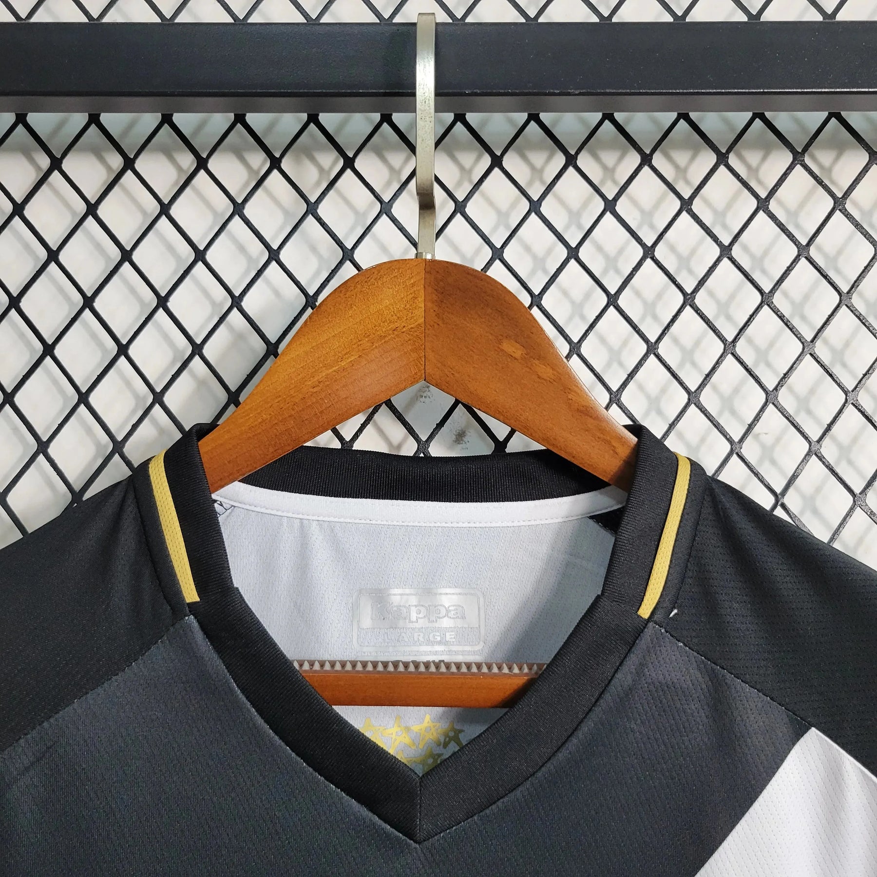 Camisa Vasco Home 23/24 - Torcedor Masculina Preta - Netmantos