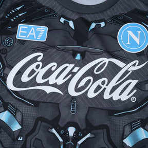 Camisa Napoli Treino 25/26 - Torcedor Masculina Preta