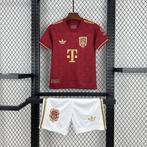 "Camisa Bayern Munchen 125 Anos 25/26 - Torcedor Infantil Vermelha - Netmantos"