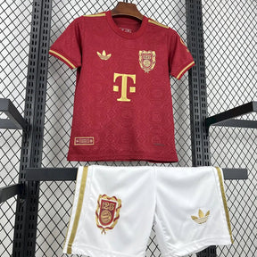 "Camisa Bayern Munchen 125 Anos 25/26 - Torcedor Infantil Vermelha - Netmantos"