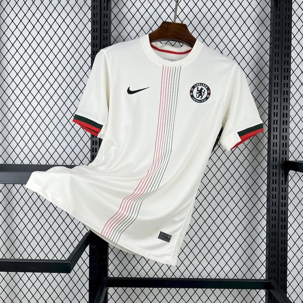 "Camisa Chelsea Away 25/26 - Torcedor Masculina Branca - Netmantos"