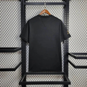 "Camisa Santista Pelé 1000 Gols - Torcedor Masculina Preta - Netmantos"