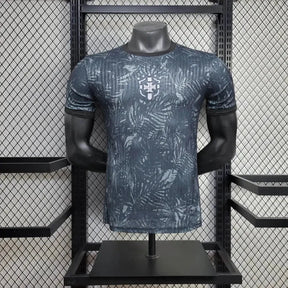 "Camisa Brasil GOAT Neymar - Jogador Masculina Blackout Comma Football - Netmantos"