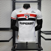 "Camisa São Paulo Home 25/26 - Jogador Masculina Branca - Netmantos"