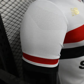 "Camisa São Paulo Home 25/26 - Jogador Masculina Branca - Netmantos"