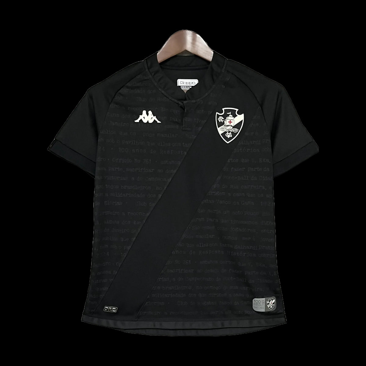 "Camisa Vasco Goleiro 24/25 - Torcedor Feminina Preta - Netmantos"