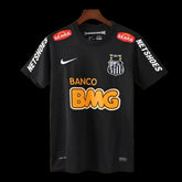 "Camisa Santista Home Retrô 2011/12 - Torcedor Masculina Preta - Netmantos"