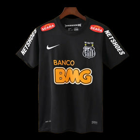 "Camisa Santista Home Retrô 2011/12 - Torcedor Masculina Preta - Netmantos"