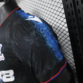 "Camisa Crystal Palace Away 24/25 - Jogador Masculina Preta - Netmantos"