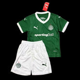 "Camisa Palmeiras Home 25/26 - Torcedor Infantil Verde - Netmantos"