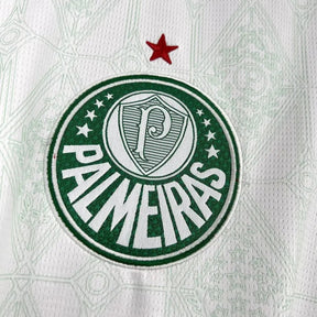"Camisa Palmeiras Away 25/26 - Torcedor Masculina Branca + Patrocínios - Netmantos"