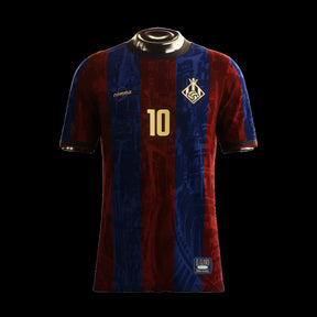 "Camisa Barcelona La Pulga Grená - Torcedor Masculina Comma Football - Netmantos"