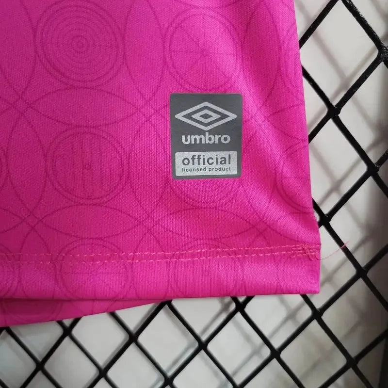 "Camisa Santista 23/24 - Torcedor Feminina Rosa - Netmantos"