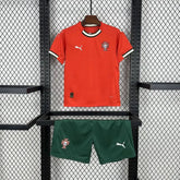 "Camisa Portugal Home 25/26 - Torcedor Infantil Vermelha - Netmantos"