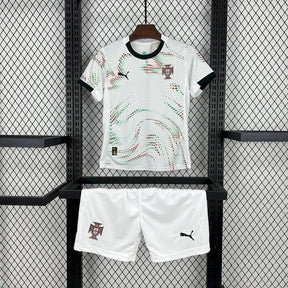 "Camisa Portugal Away 25/26 - Torcedor Infantil Branca - Netmantos"