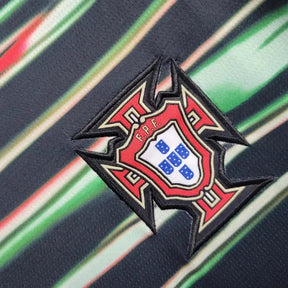 "Camisa Portugal Treino 25/26 - Torcedor Masculina Preta - Netmantos"