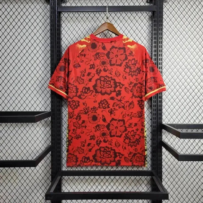 "Camisa Portugal Treino 24/25 - Torcedor Masculina Vermelha - Netmantos"
