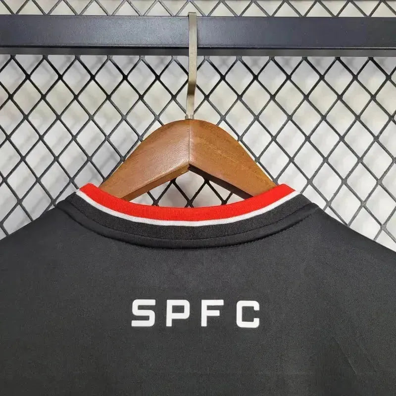 "Camisa São Paulo 24/25 - Torcedor Masculina Preta - Netmantos"