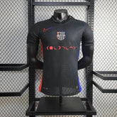 "Camisa Barcelona COLDPLAY Away 24/25 - Jogador Masculina Preta - Netmantos"
