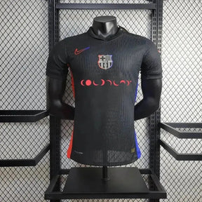 "Camisa Barcelona COLDPLAY Away 24/25 - Jogador Masculina Preta - Netmantos"