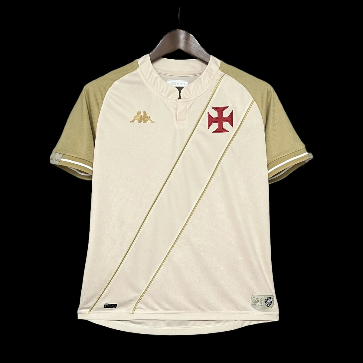 "Camisa Vasco Third Away 24/25 - Torcedor Feminina Branca e Dourada - Netmantos"