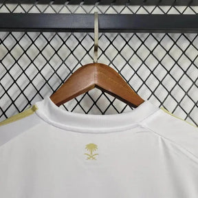 "Camisa Al-Nassr Third Away 24/25 - Torcedor Masculina Branca e Dourada - Netmantos"