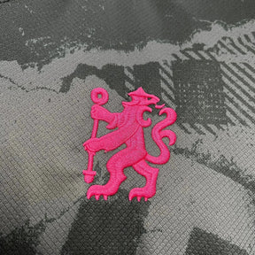 "Camisa Chelsea Third Away 24/25 - Torcedor Masculina Preta e Rosa - Netmantos"