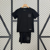 "Camisa Timão Away 24/25 - Torcedor Infantil Preta - Netmantos"