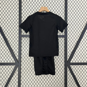 "Camisa Timão Away 24/25 - Torcedor Infantil Preta - Netmantos"
