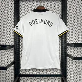 "Camisa Borussia Dortmund Third Away 24/25 - Torcedor Masculina Branca - Netmantos"