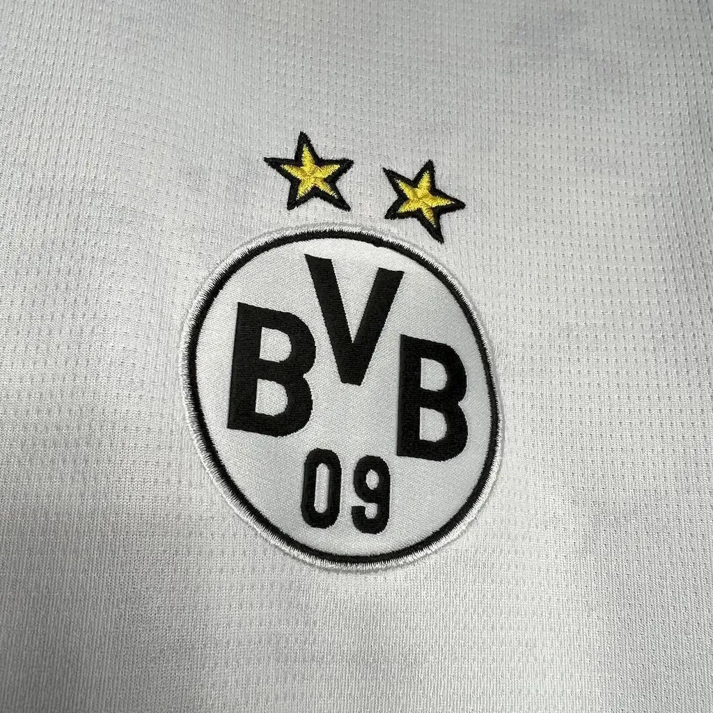 "Camisa Borussia Dortmund Third Away 24/25 - Torcedor Masculina Branca - Netmantos"