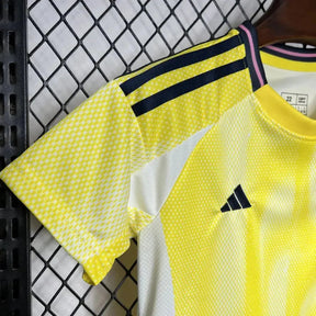 "Camisa Juventus Away 24/25 - Torcedor Infantil Amarela - Netmantos"