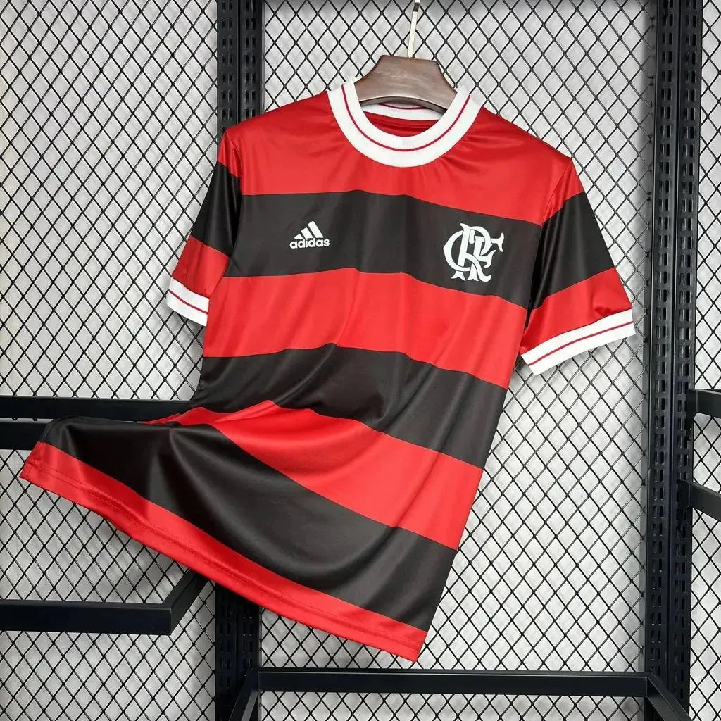 "Camisa Flamengo Comemorativa 2018 - Torcedor Masculina Vermelha e Branca - Netmantos"