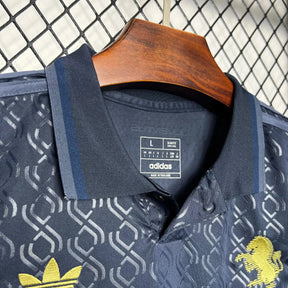 "Camisa Juventus Third Away 24/25 - Torcedor Masculina Azul Escuro e Dourado - Netmantos"