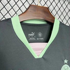 "Camisa AC Milan Away Third 24/25 - Torcedor Masculina Preta e Verde - Netmantos"
