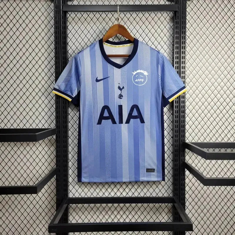"Camisa Tottenham X Travis Scott Away 24/25 - Torcedor Masculina Azul - Netmantos"