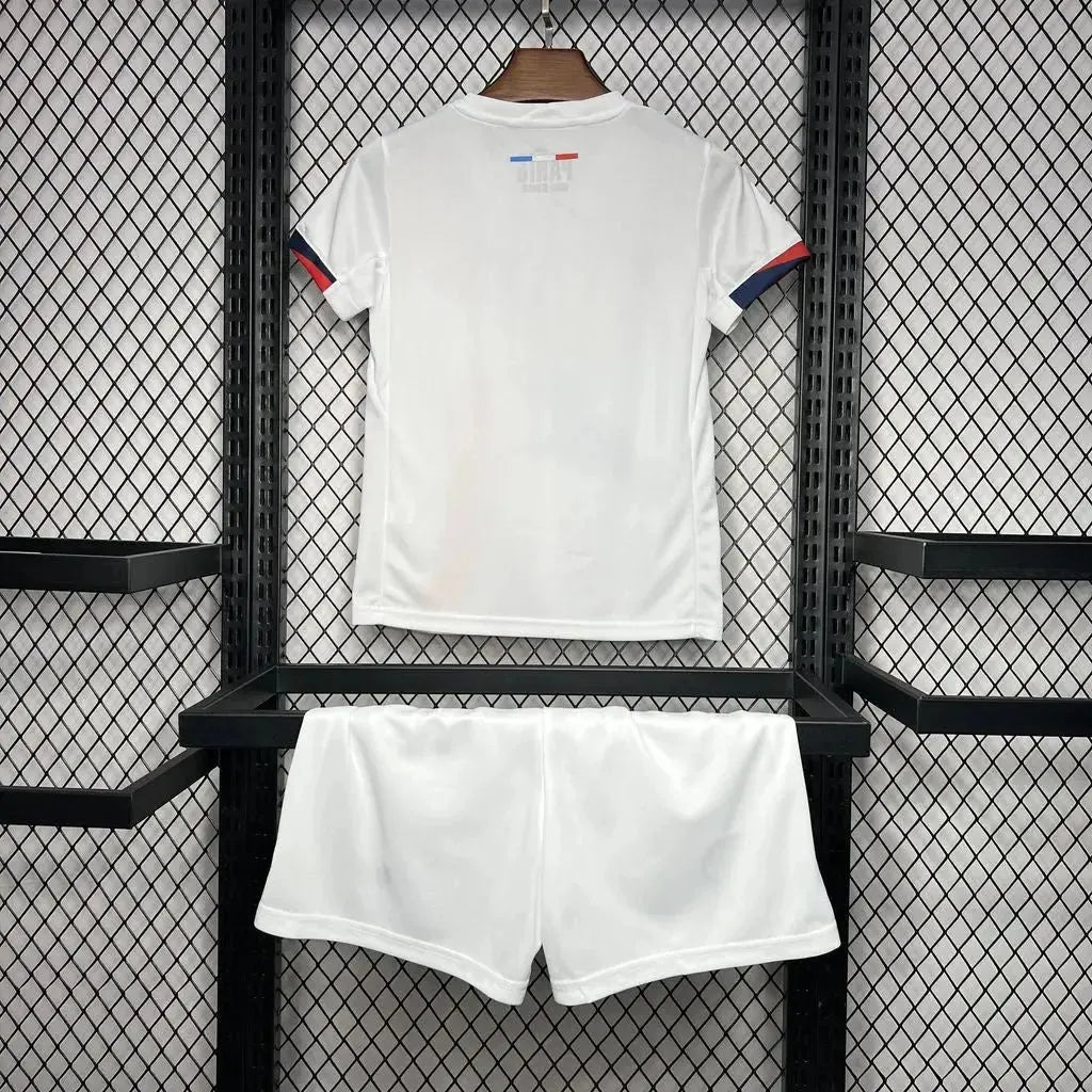 "Camisa PSG Away 24/25 - Torcedor Infantil Branca - Netmantos"
