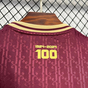 "Camisa Juventus da Mooca Centenário Home 24/25 - Torcedor Masculina Vermelha/Vinho - Netmantos"