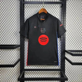 "Camisa Barcelona Away 24/25 - Torcedor Masculina Preta - Netmantos"