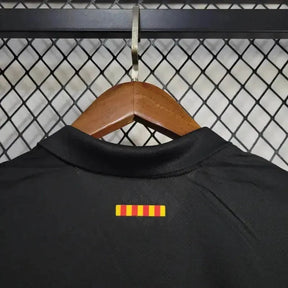 "Camisa Barcelona Away 24/25 - Torcedor Masculina Preta - Netmantos"