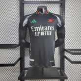 "Camisa Arsenal Away 24/25 - Jogador Masculina Preta - Netmantos"