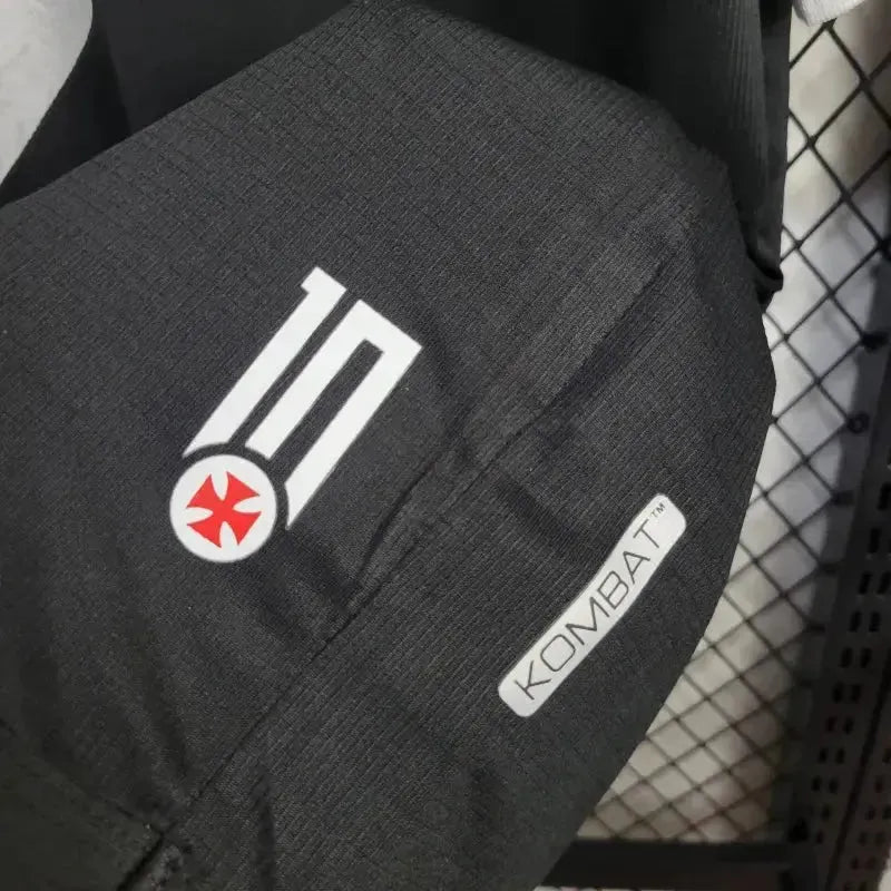 "Camisa Vasco Home 24/25 - Torcedor Masculina Preta - Netmantos"