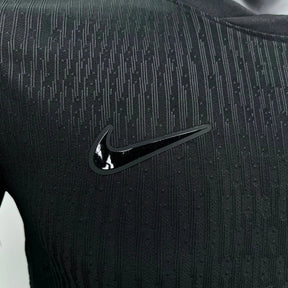 "Camisa Timão Away 24/25 - Jogador Masculina Preta + Patrocínios - Netmantos"