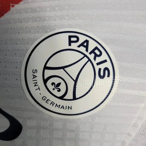 "Camisa PSG x Louis Vuitton 23/24 - Jogador Masculina Branca - Netmantos"