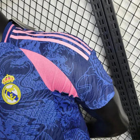 "Camisa Real Madrid Edição Especial 24/25 - Jogador Masculina Dragão Azul - Netmantos"